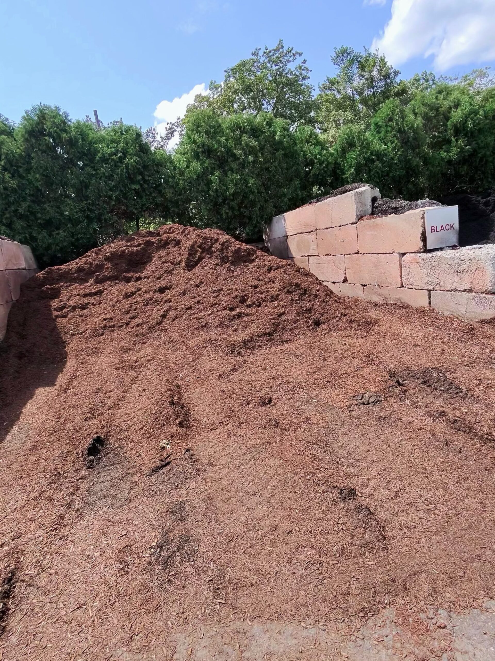 Bulk mulch at A.Z. Landscape Supply