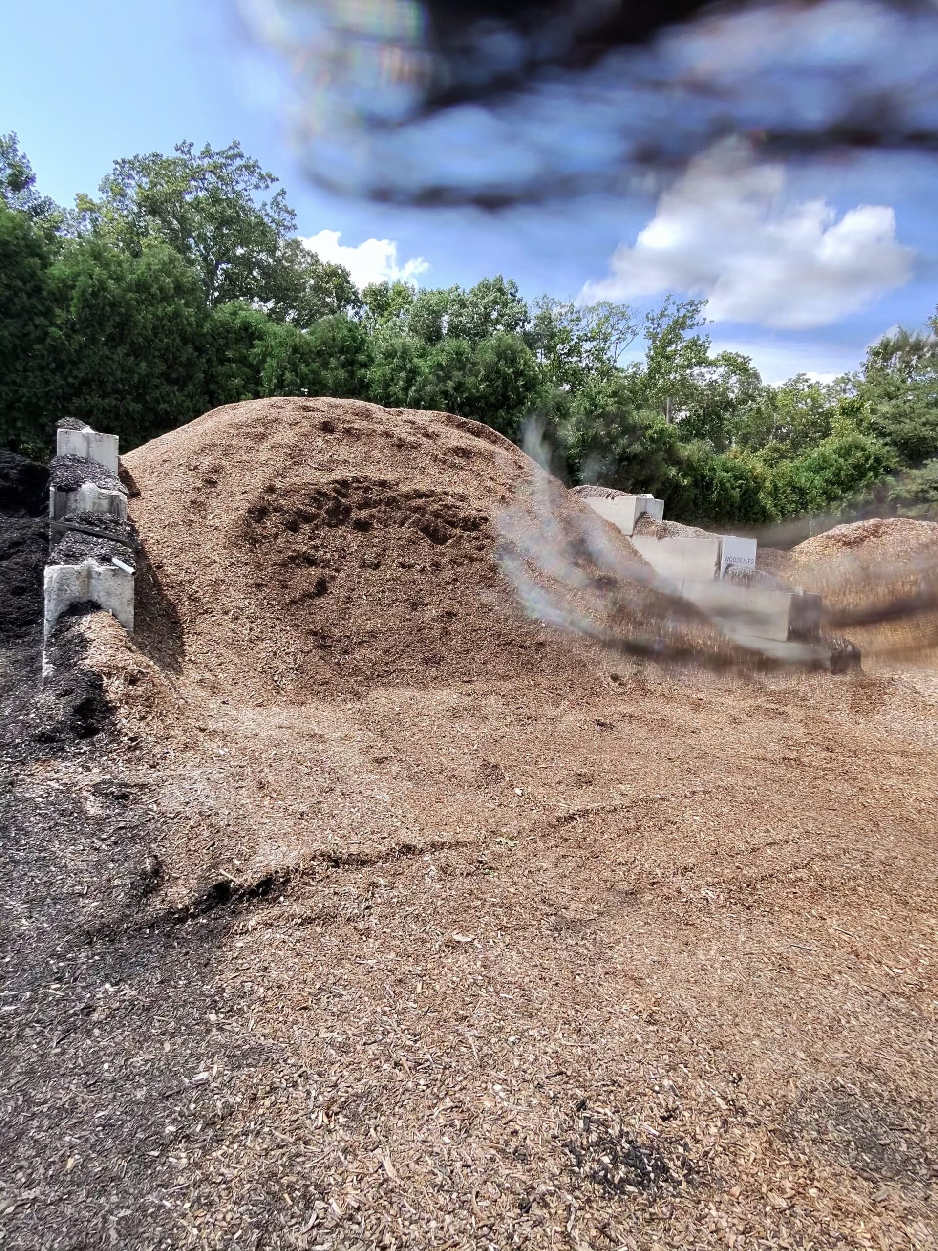 Bulk mulch stocked at A.Z. Landscape Supply in Tabernacle