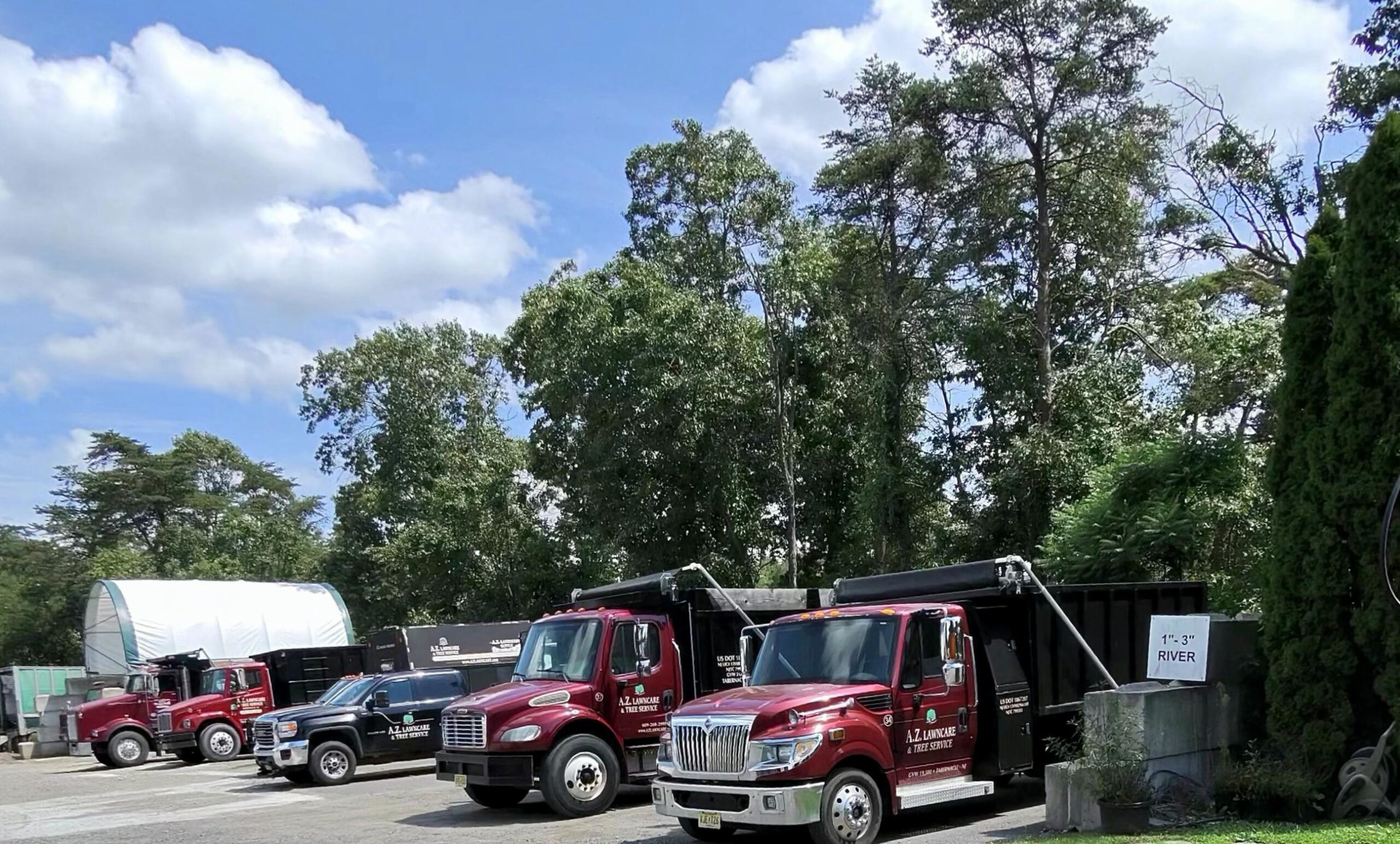 A.Z. Landscape Supply delivery fleet